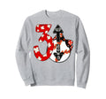 3 Up Down Baseball Mama Softball Sweatshirt - Unique Graphic Men Women - T-Shirt, Sweatshirt, Hoodie
