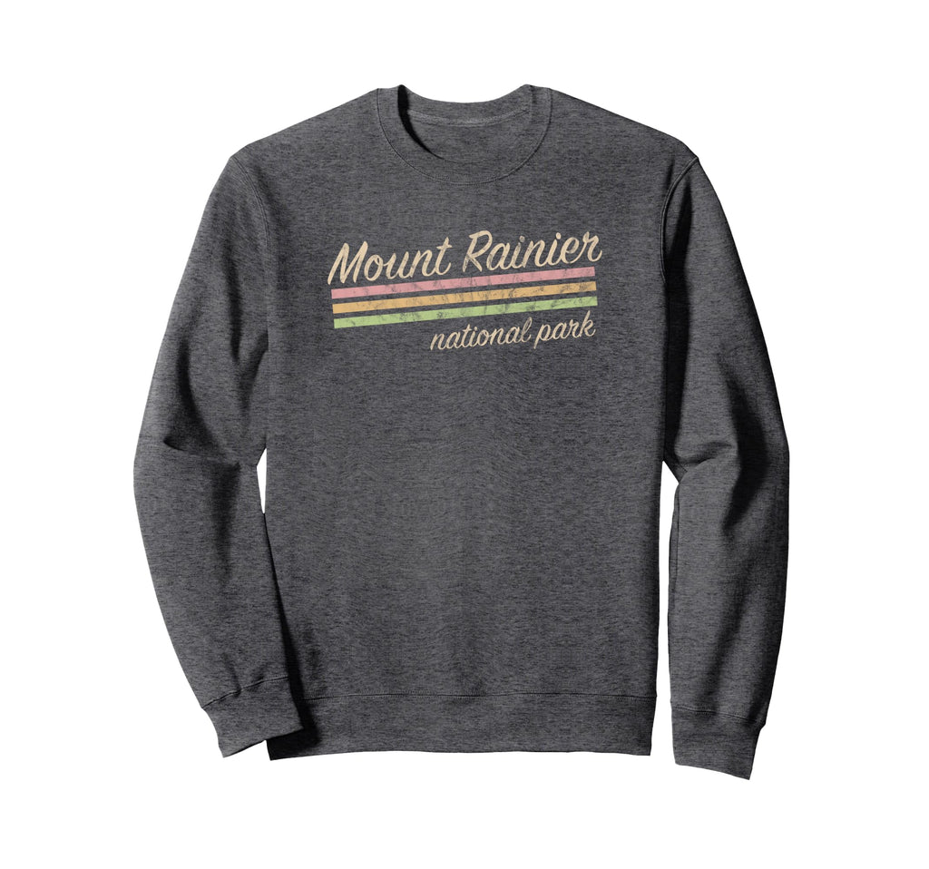 Mount Rainier National Park Sweatshirt - Fun Novelty Design Men Women - T-Shirt, Sweatshirt, Hoodie