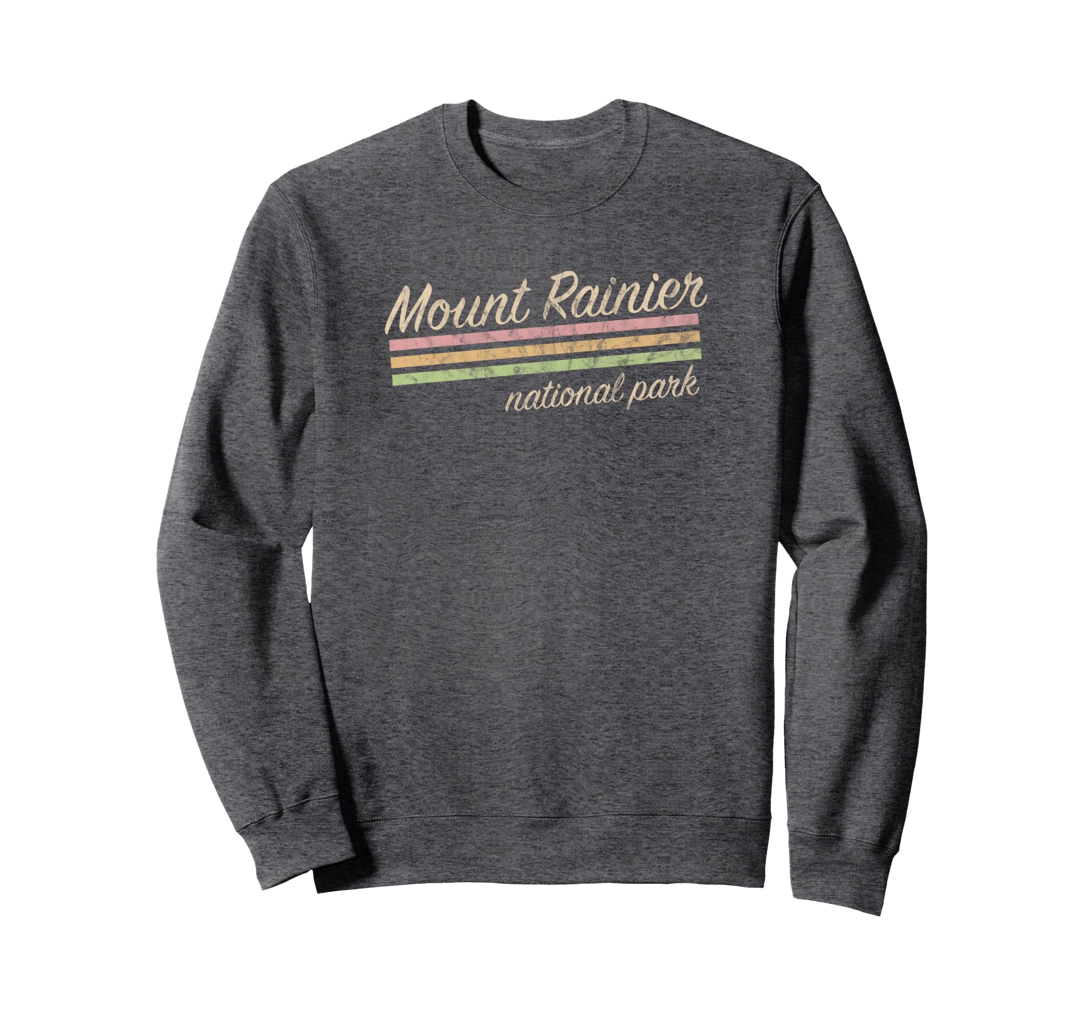 Mount Rainier National Park Sweatshirt - Fun Novelty Design Men Women - T-Shirt, Sweatshirt, Hoodie