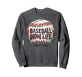 Baseball Mom Life Baseball Moms Sweatshirt - Trendy Graphic for Adults - T-Shirt, Sweatshirt, Hoodie