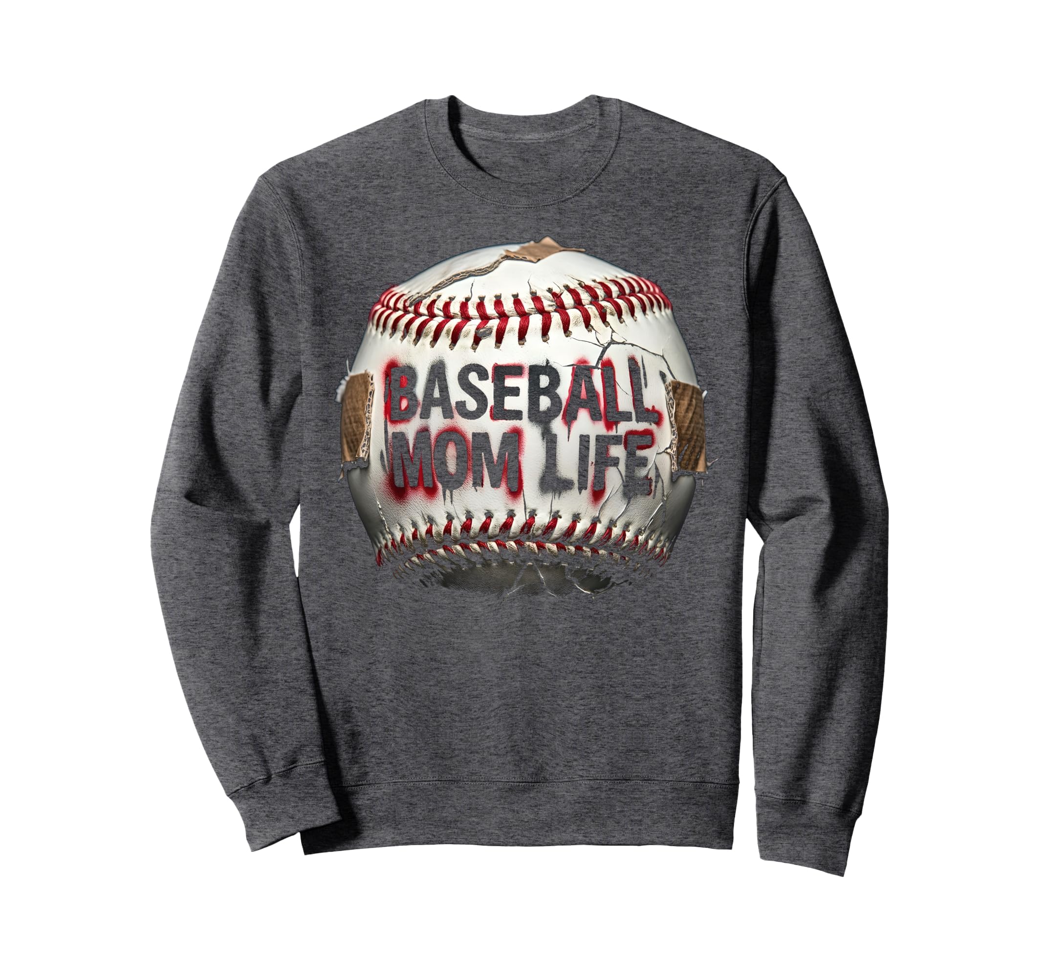 Baseball Mom Life Baseball Moms Sweatshirt - Streetwear Style Unisex - T-Shirt, Sweatshirt, Hoodie