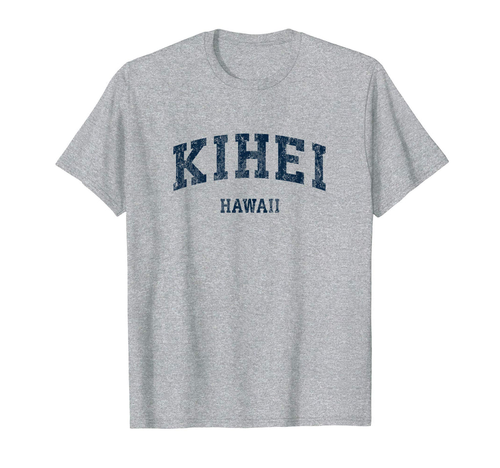 Kihei Hawaii Hi Varsity Sports Navy T-Shirt - Minimalist Print for Adults - T-Shirt, Sweatshirt, Hoodie