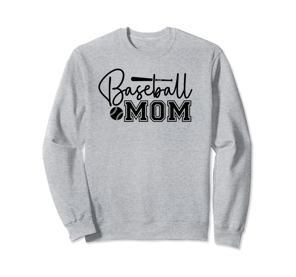 Baseball Mom Baseball Player Sports Sweatshirt - Novelty Apparel Unisex - T-Shirt, Sweatshirt, Hoodie