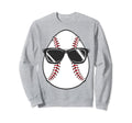 Easter Baseball Egg Gift Sweatshirt - Unique Graphic Unisex - T-Shirt, Sweatshirt, Hoodie