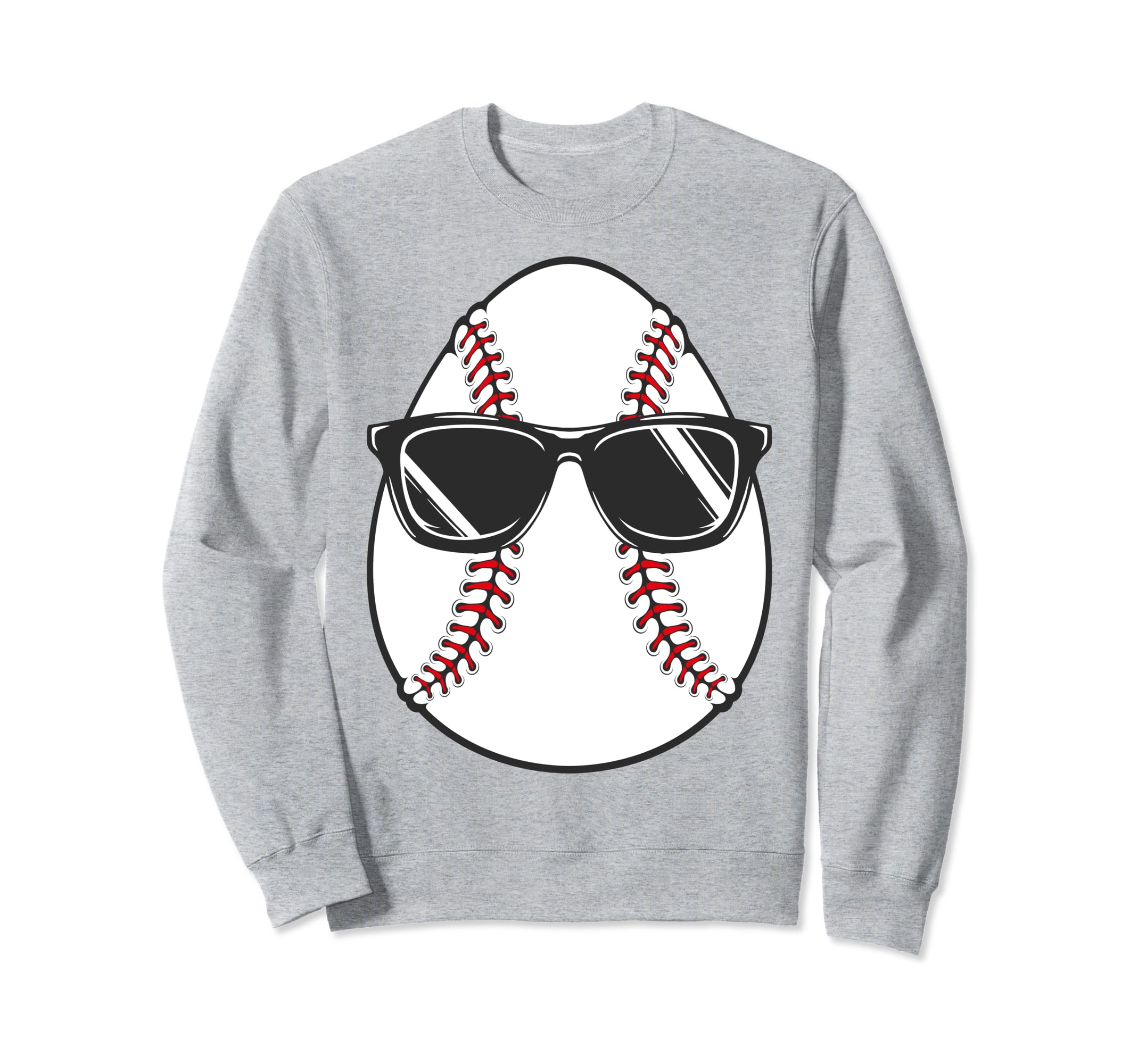 Easter Baseball Egg Gift Sweatshirt - Unique Graphic Unisex - T-Shirt, Sweatshirt, Hoodie