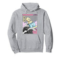 Happy Toaster Surfing Kanagawa Japan Hoodie - Trendy Graphic for Adults - T-Shirt, Sweatshirt, Hoodie