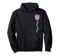 Aesthetic Glitch Roses Vaporwave Hoodie - Fun Novelty Design for Adults - T-Shirt, Sweatshirt, Hoodie