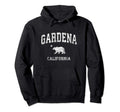 Gardena California Ca Distressed Sports Hoodie - Minimalist Print Unisex - T-Shirt, Sweatshirt, Hoodie