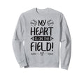 Baseball Softball Mom Dad My Sweatshirt - Casual Everyday Wear Men Women - T-Shirt, Sweatshirt, Hoodie