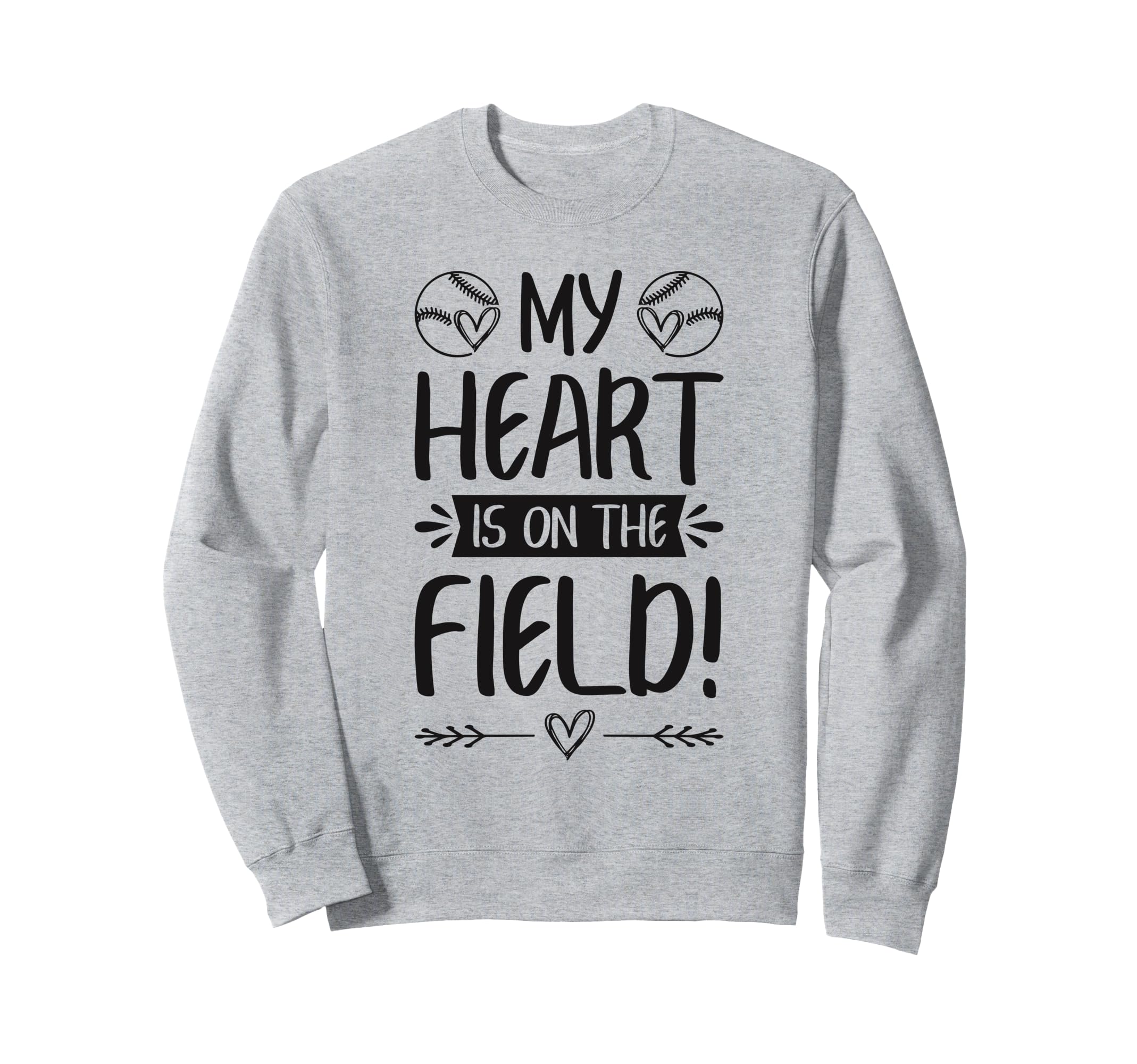 Baseball Softball Mom Dad My Sweatshirt - Casual Everyday Wear Men Women - T-Shirt, Sweatshirt, Hoodie
