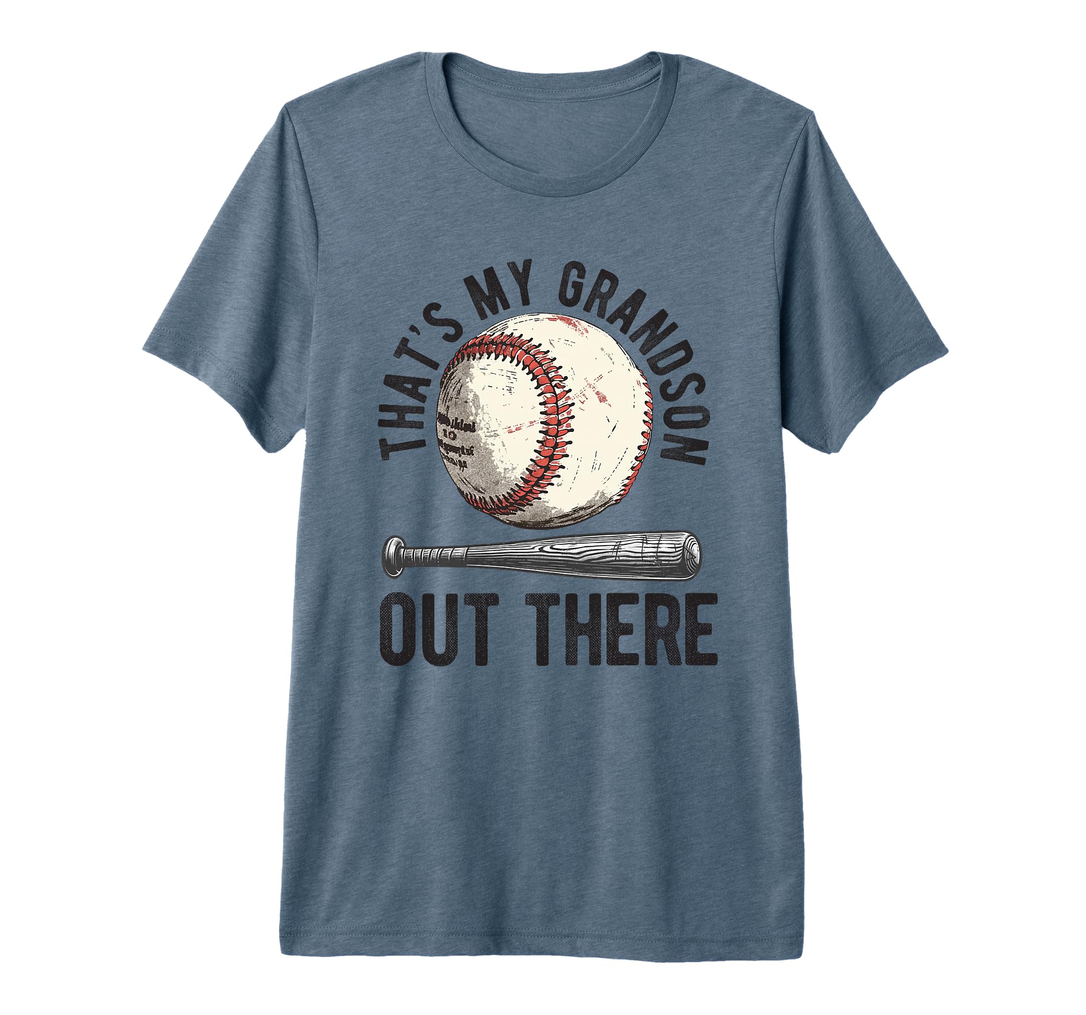 Thats My Grandson Out There Baseball T-Shirt - Trendy Graphic for Adults - T-Shirt, Sweatshirt, Hoodie
