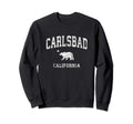 Carlsbad California Ca Distressed Sweatshirt - Streetwear Style Unisex - T-Shirt, Sweatshirt, Hoodie