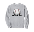 Baseball Player Baseball Sweatshirt - Custom Art Print for Adults - T-Shirt, Sweatshirt, Hoodie