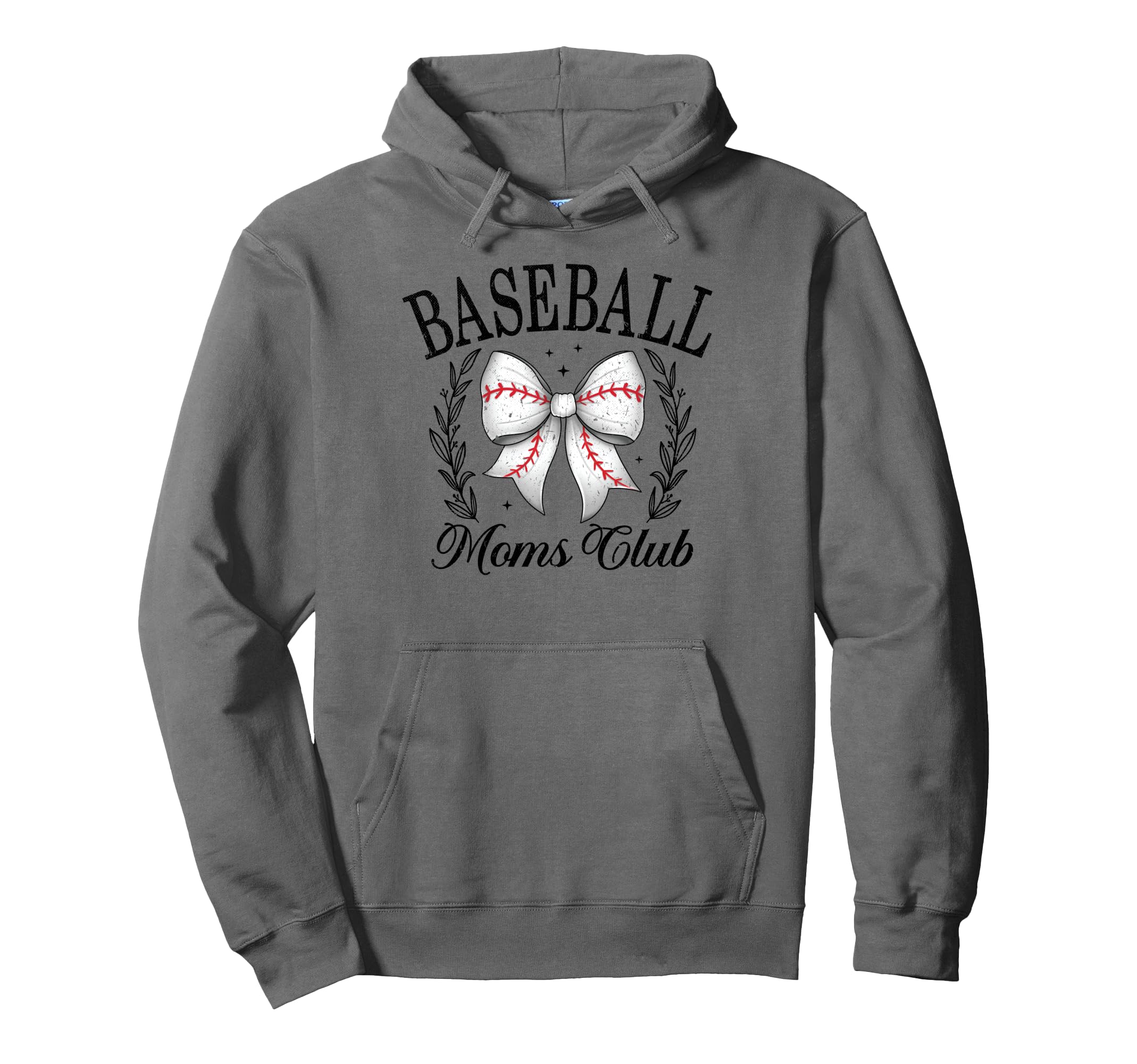 Baseball Moms Club Hoodie - Trendy Graphic Men Women - T-Shirt, Sweatshirt, Hoodie