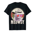 Meowdy Funny Country Cat Cowboy Hat T-Shirt - Streetwear Style for Adults - T-Shirt, Sweatshirt, Hoodie