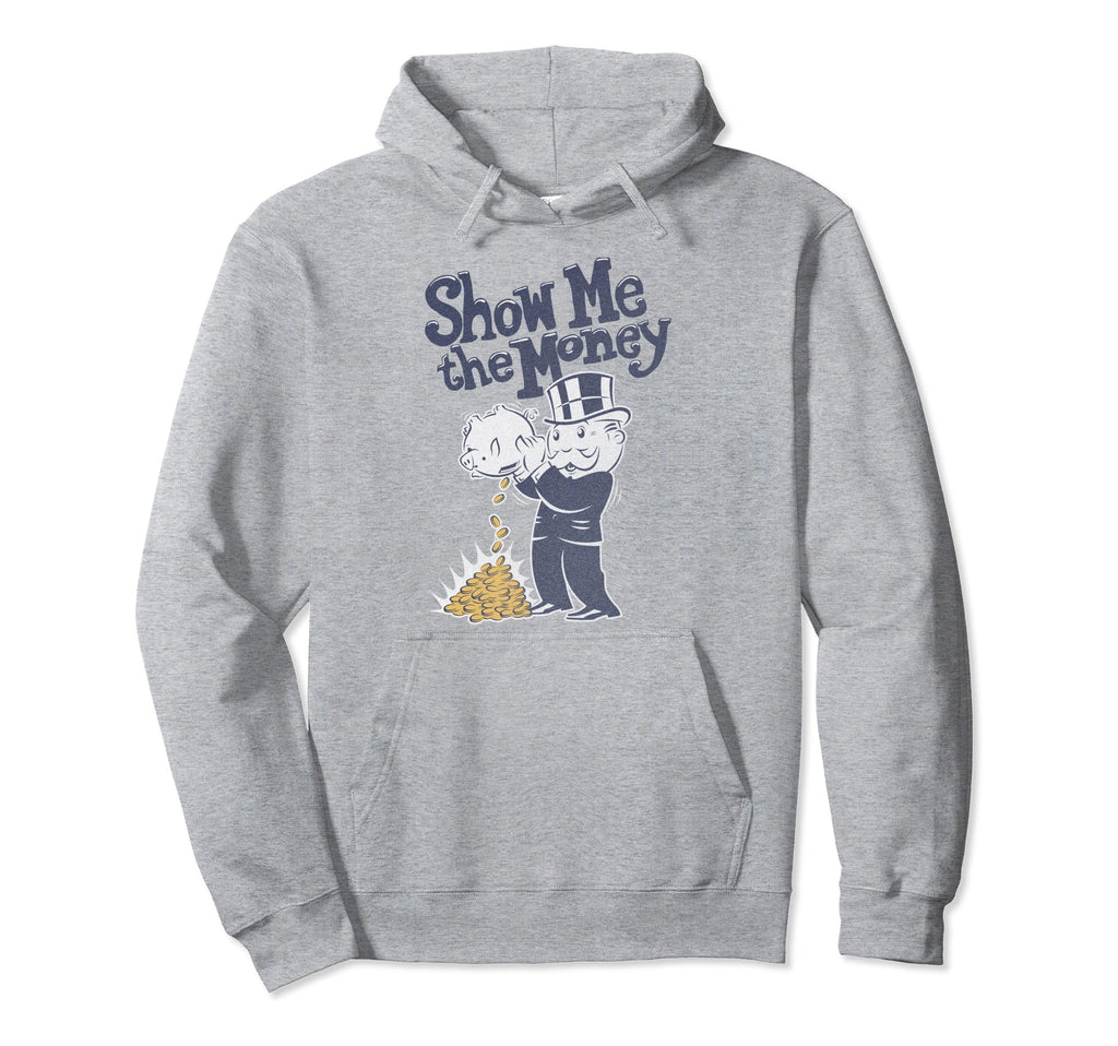 Monopoly Mr Monopoly Show Me Money Hoodie - Aesthetic Graphic for Adults - T-Shirt, Sweatshirt, Hoodie