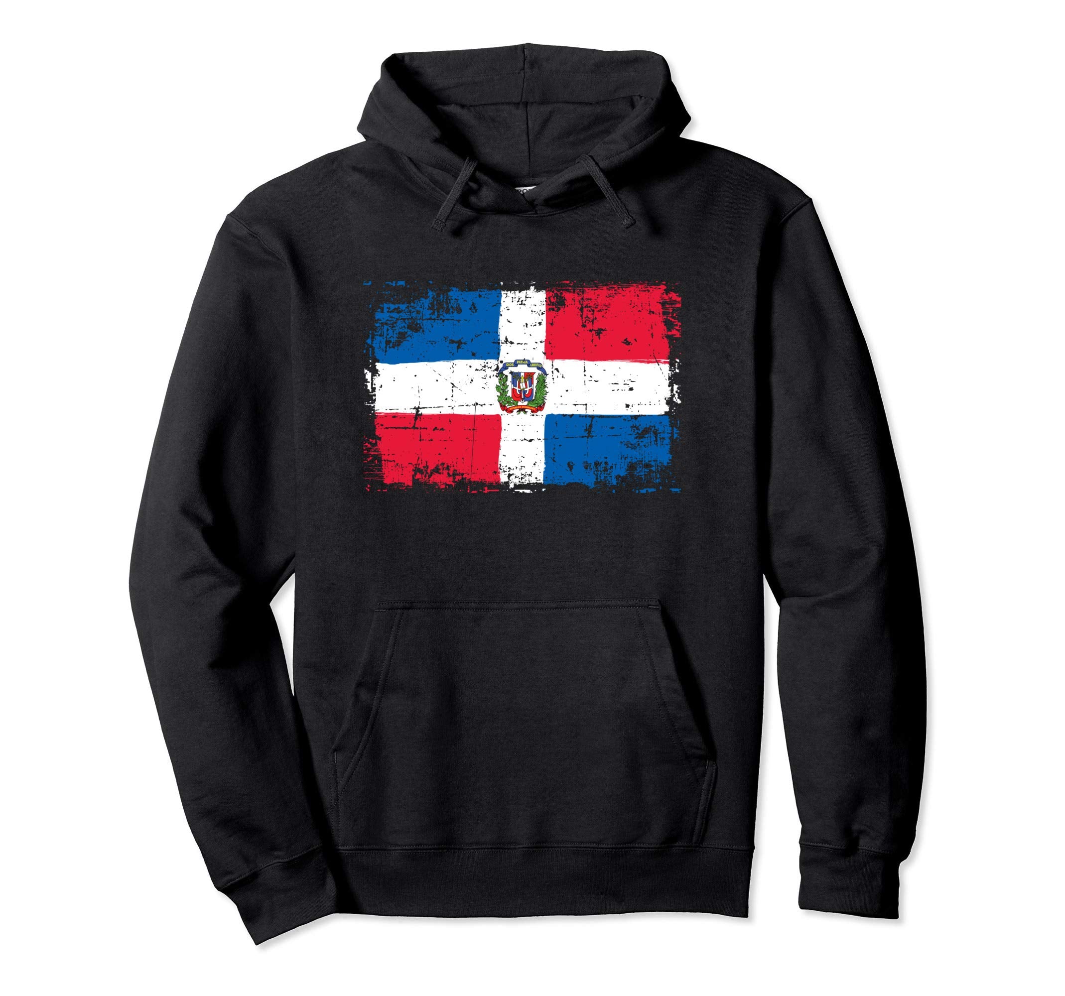 Dominican Republic Flag Pride Gift Hoodie - Fun Novelty Design for Adults - T-Shirt, Sweatshirt, Hoodie