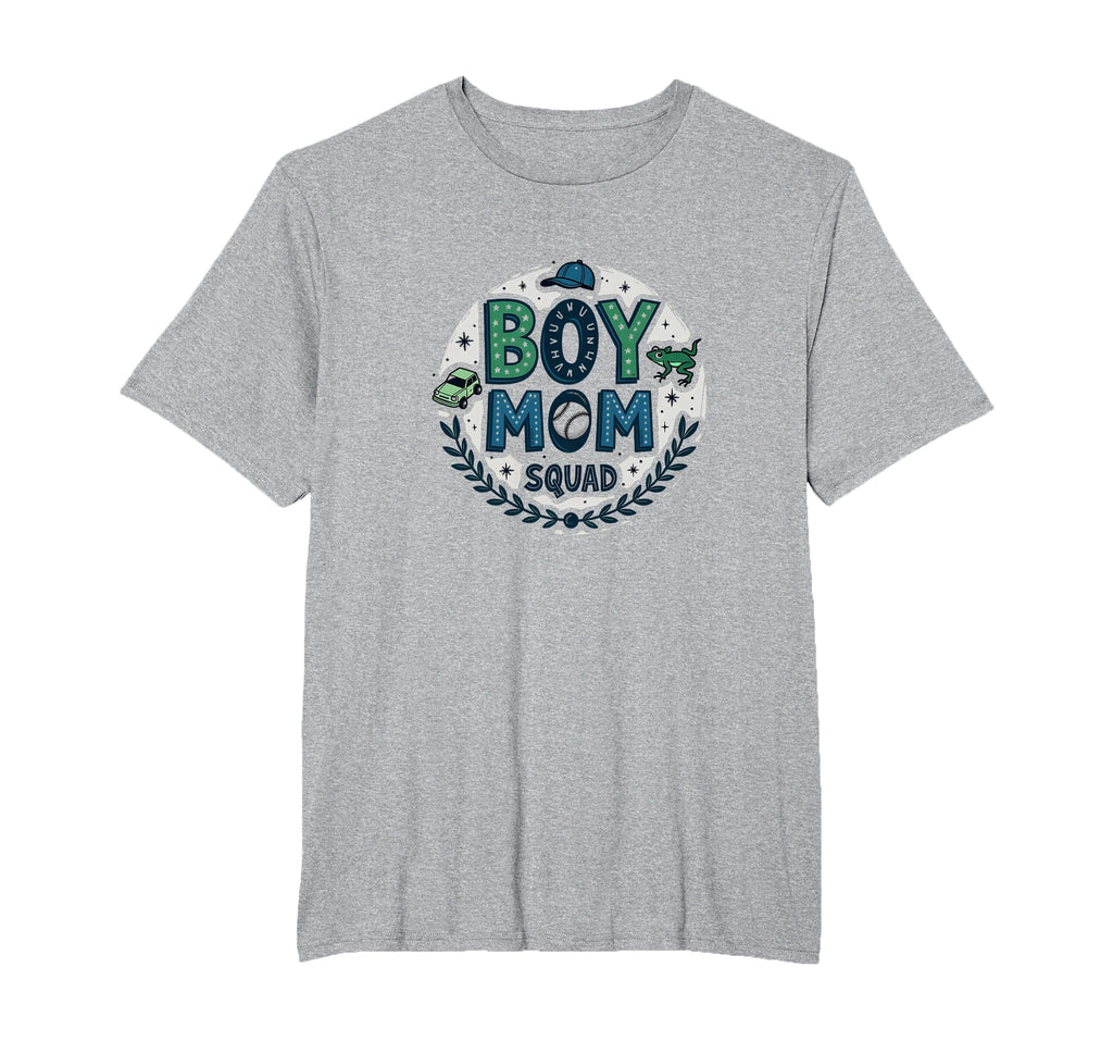 Mom Squad Proud Mama Baseball Cap T-Shirt - Casual Everyday Wear Unisex - T-Shirt, Sweatshirt, Hoodie