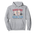 Sideline Social Club Bow Baseball Hoodie - Streetwear Style for Adults - T-Shirt, Sweatshirt, Hoodie