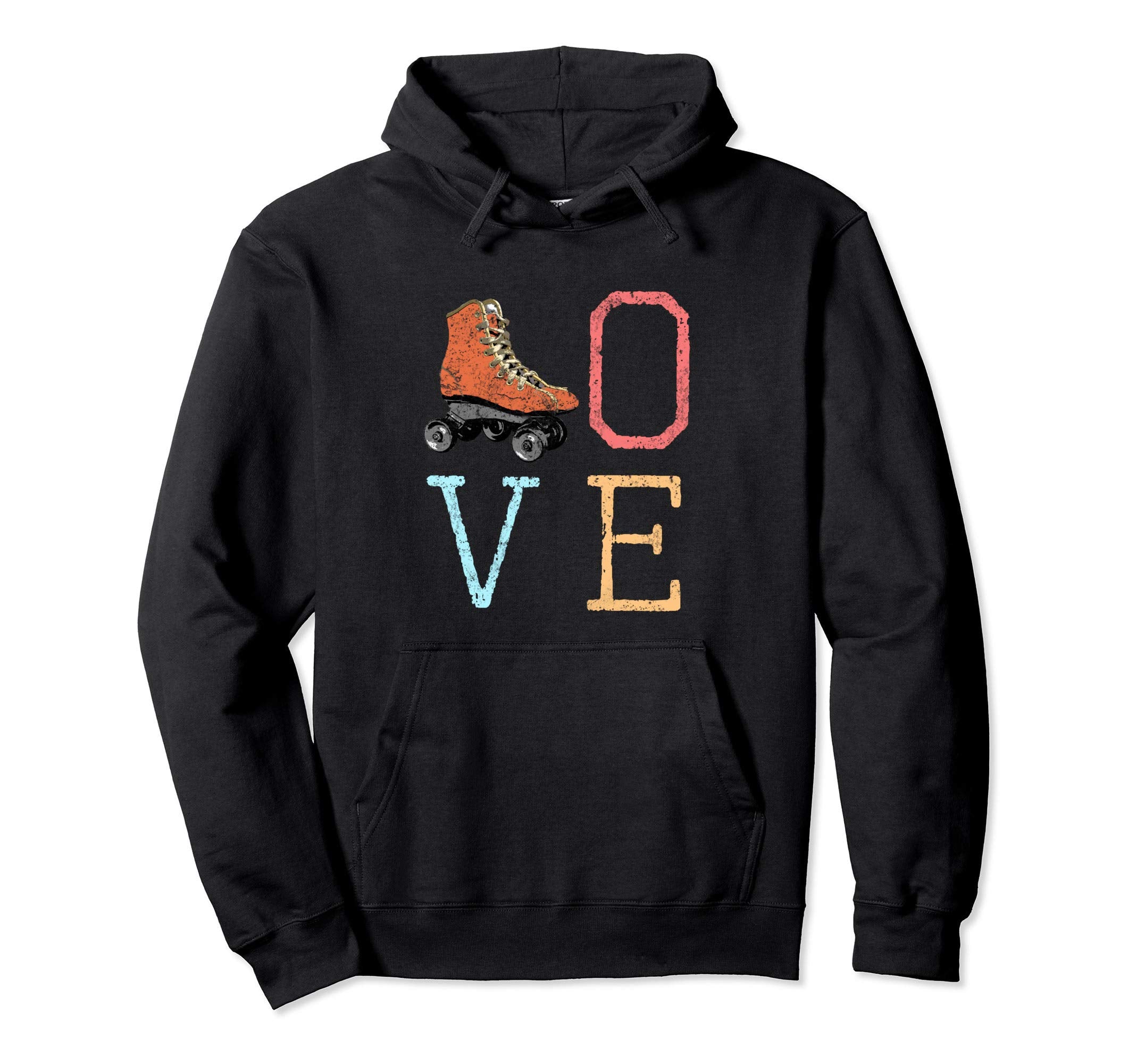 70S Skate Love Roller Skating Gift Hoodie - Novelty Apparel for Adults - T-Shirt, Sweatshirt, Hoodie