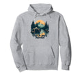 Mountainous Hiking Photographer Camera Hoodie - Graphic Print for Adults - T-Shirt, Sweatshirt, Hoodie