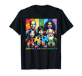 Autism Awareness Embrace T-Shirt - Fun Novelty Design Unisex - T-Shirt, Sweatshirt, Hoodie