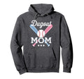 Dugout Mom Baseball Hoodie - Streetwear Style for Adults - T-Shirt, Sweatshirt, Hoodie