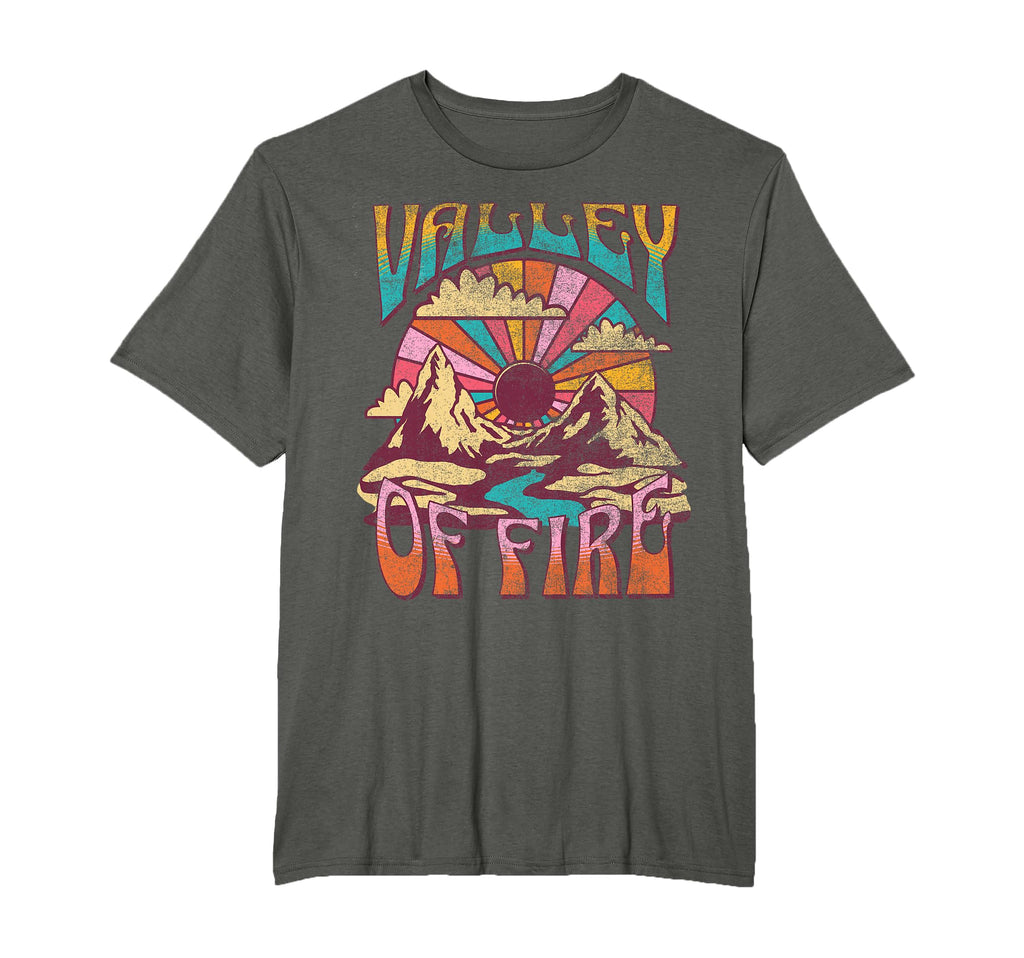 Valley Fire Nevada Nature Hiking T-Shirt - Casual Everyday Wear Men Women - T-Shirt, Sweatshirt, Hoodie