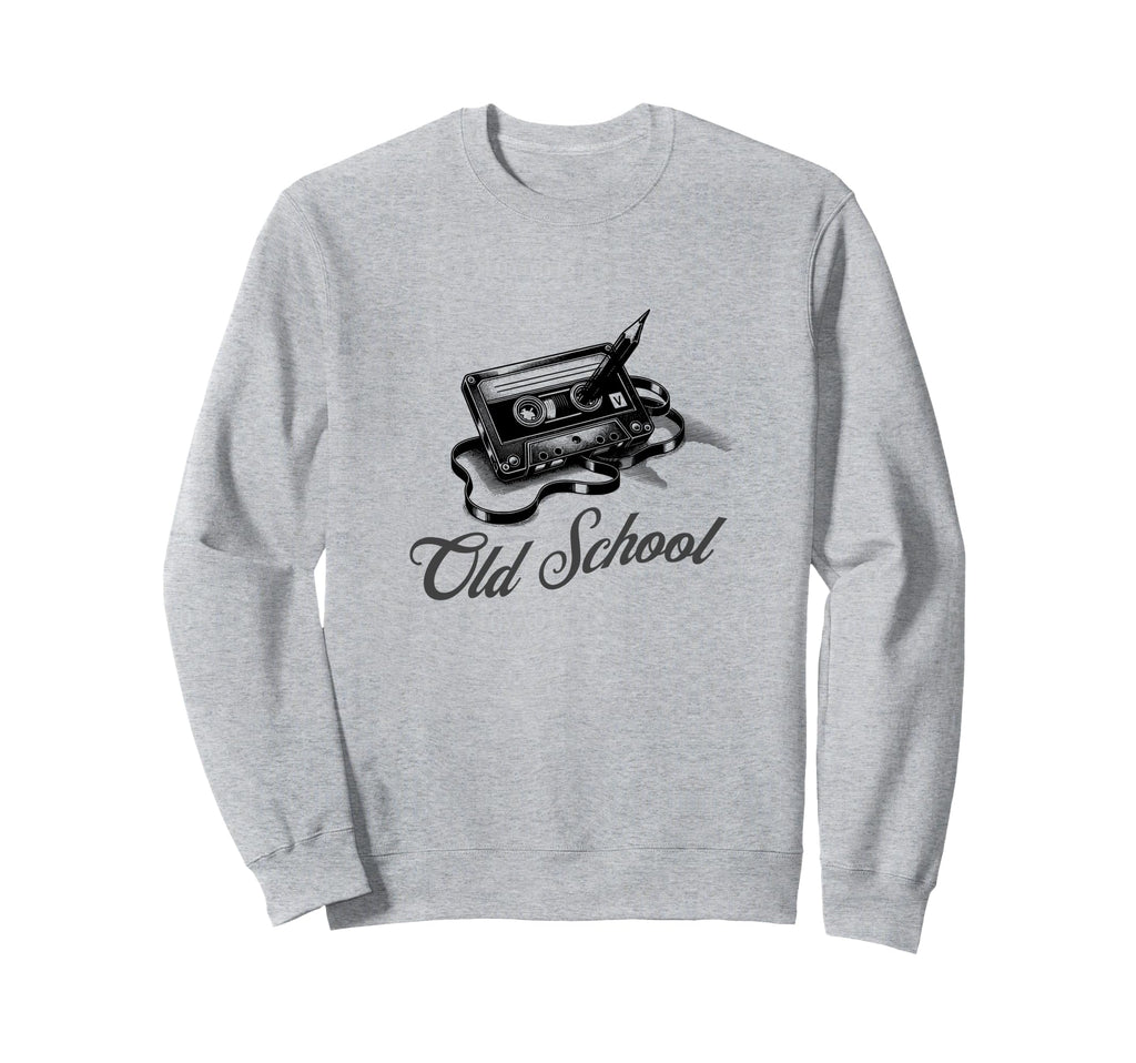 Old School Cassette Tape Sweatshirt - Streetwear Style Men Women - T-Shirt, Sweatshirt, Hoodie