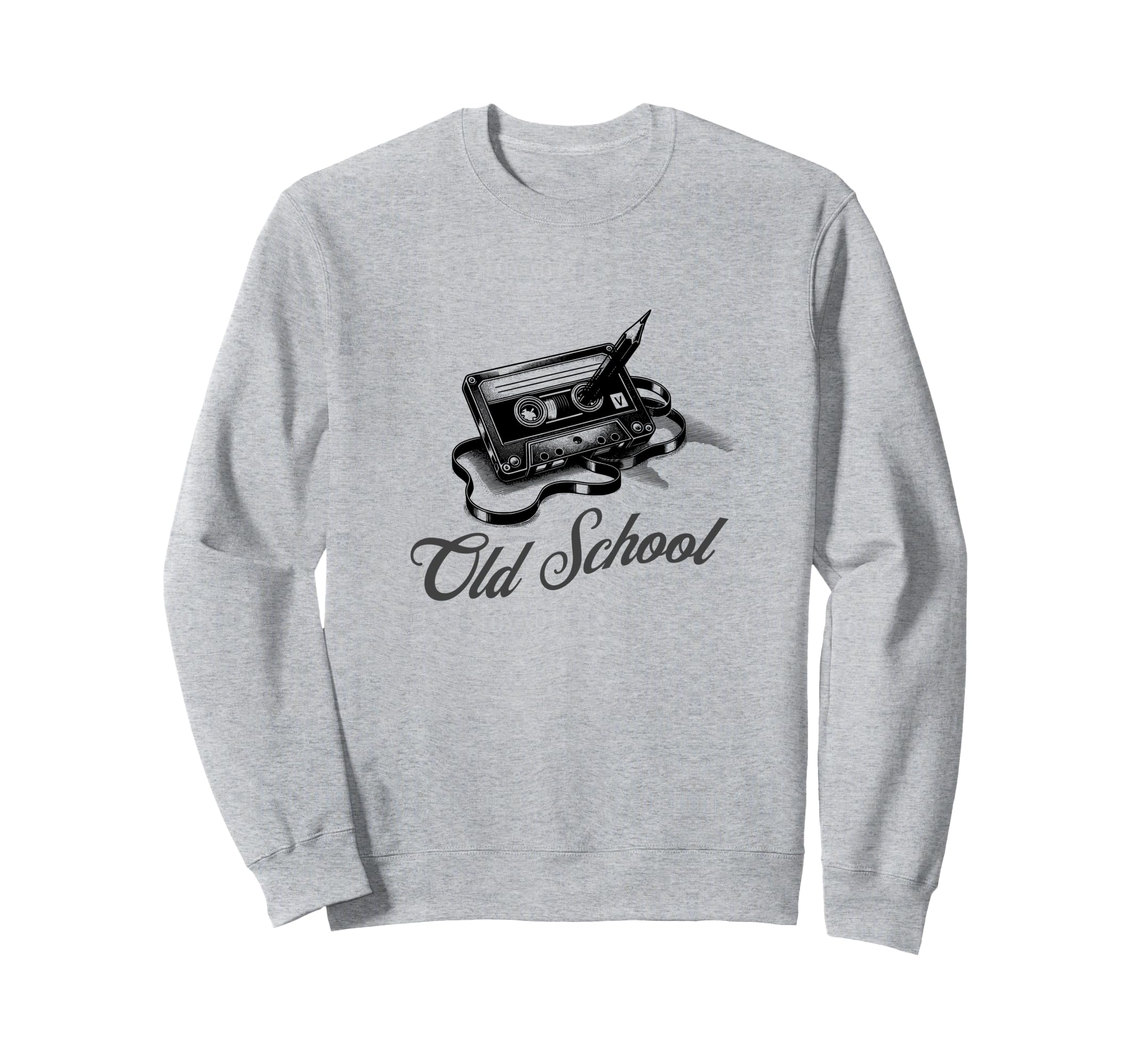 Old School Cassette Tape Sweatshirt - Streetwear Style Men Women - T-Shirt, Sweatshirt, Hoodie