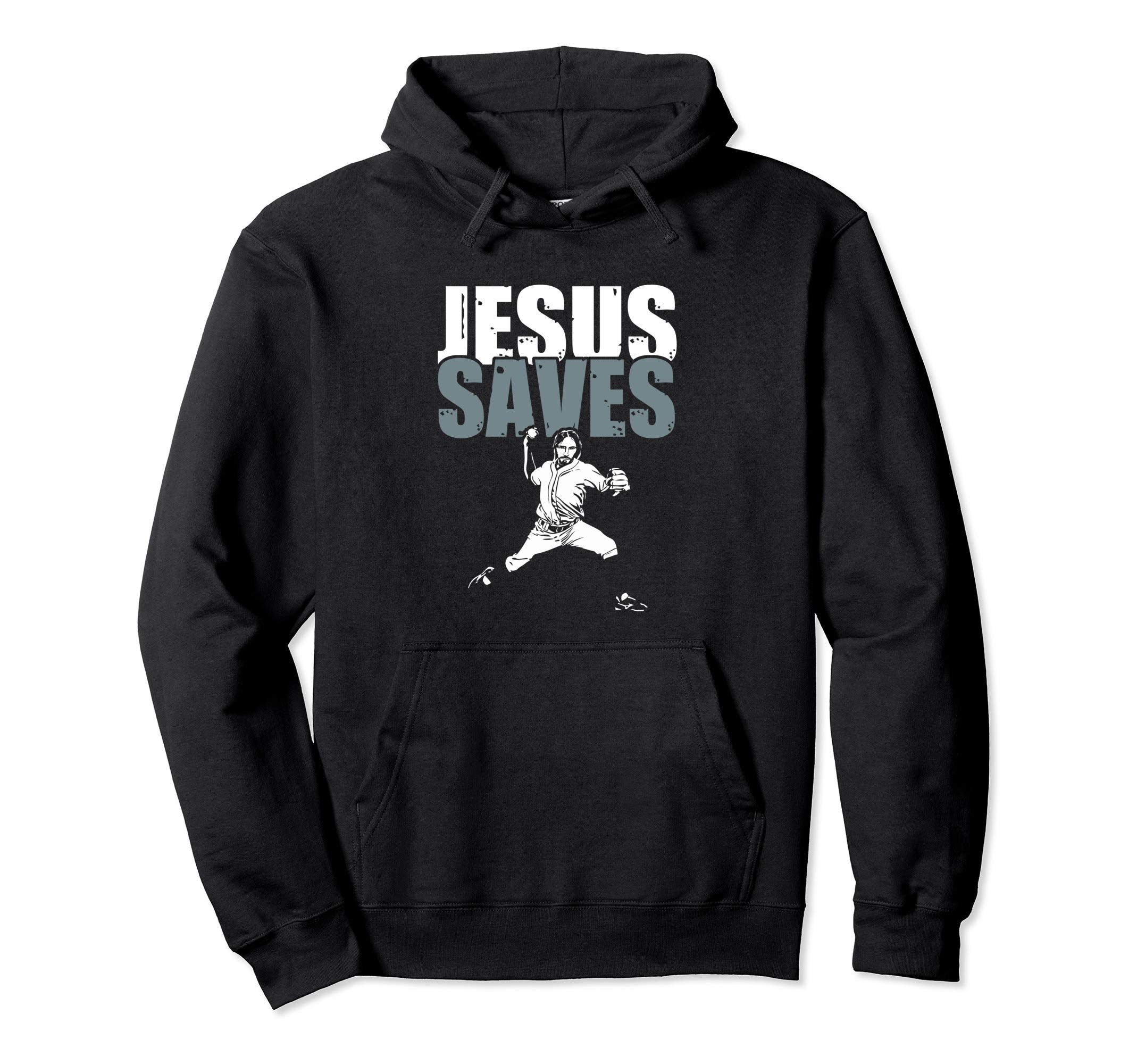 Jesus Saves Religious Christian Hoodie - Aesthetic Graphic Men Women - T-Shirt, Sweatshirt, Hoodie