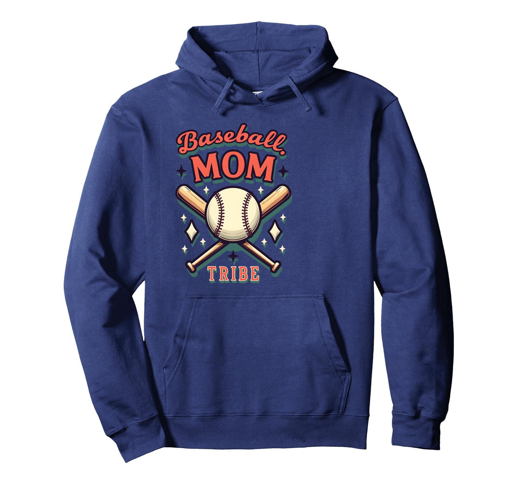 Baseball Mom Tribe Proud Sports Parent Hoodie - Novelty Apparel Men Women - T-Shirt, Sweatshirt, Hoodie