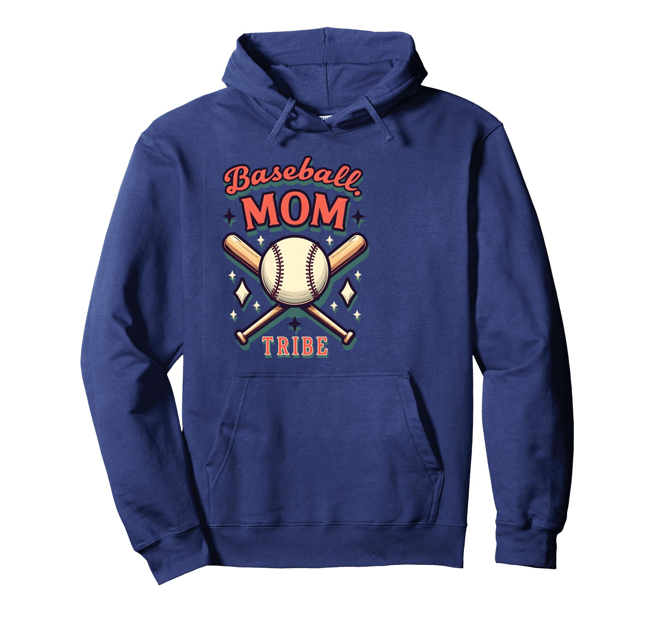 Baseball Mom Tribe Proud Sports Parent Hoodie - Novelty Apparel Men Women - T-Shirt, Sweatshirt, Hoodie