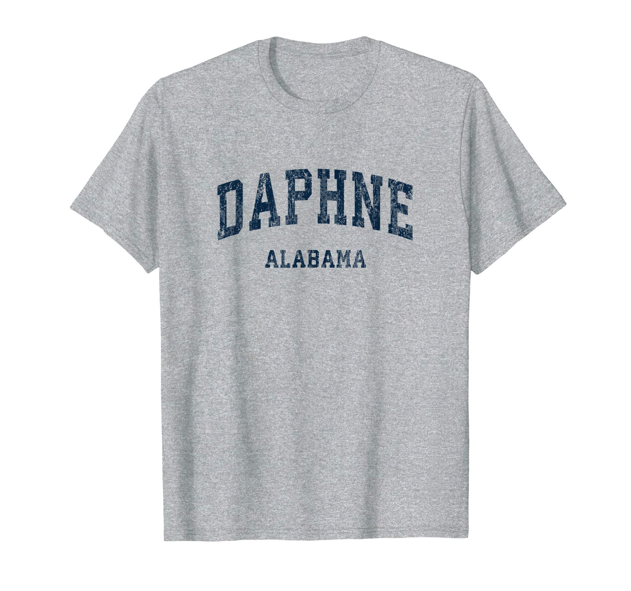 Daphne Alabama Al Varsity Sports Navy T-Shirt - Trendy Graphic Unisex - T-Shirt, Sweatshirt, Hoodie