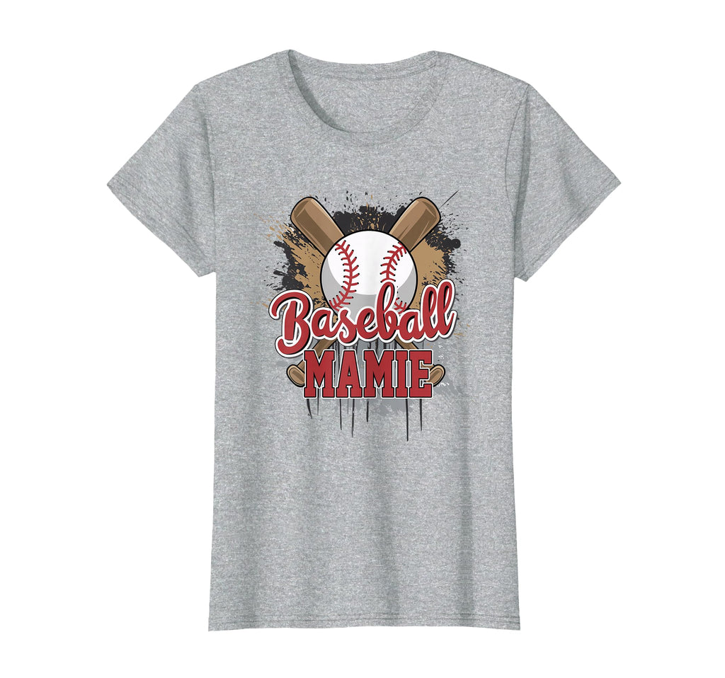 Baseball Mamie Funny Baseball Sport Team T-Shirt - Streetwear Style Unisex - T-Shirt, Sweatshirt, Hoodie