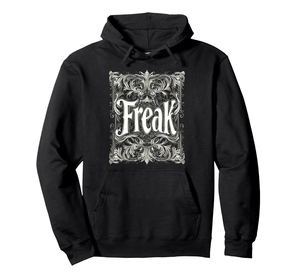 Freak Gothic Alt Grunge Hip Hop Y2K Hoodie - Minimalist Print for Adults - T-Shirt, Sweatshirt, Hoodie