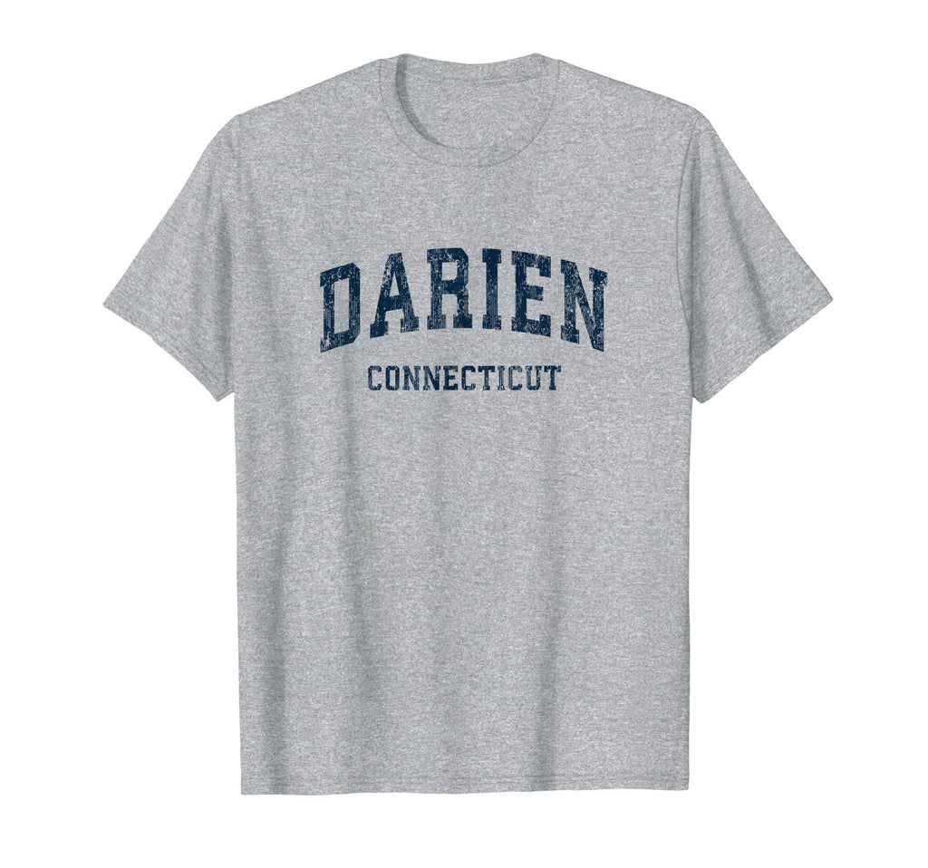 Darien Connecticut Ct Varsity Sports T-Shirt - Graphic Print for Adults - T-Shirt, Sweatshirt, Hoodie