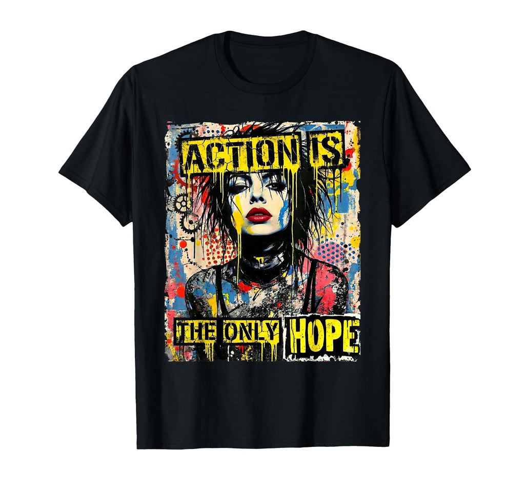 Punk Colorful 90S Grunge Graffiti T-Shirt - Minimalist Print Unisex - T-Shirt, Sweatshirt, Hoodie