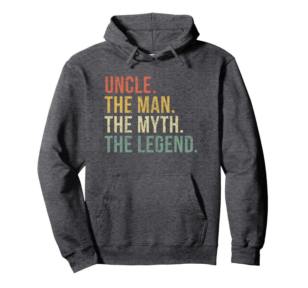 Uncle Myth Legend Gift Uncles Hoodie - Custom Art Print Men Women - T-Shirt, Sweatshirt, Hoodie