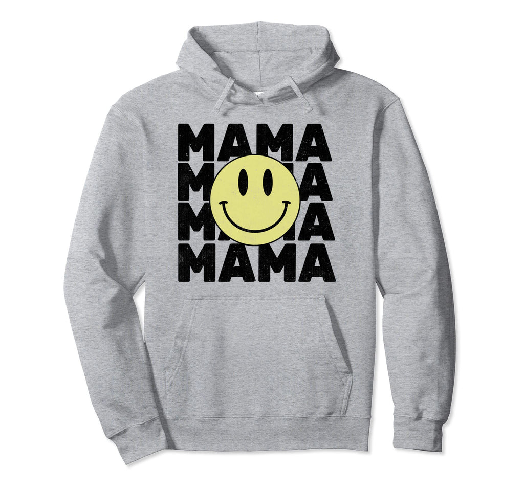 Mama Happy Smile Face 90S Aesthetic Hoodie - Custom Art Print for Adults - T-Shirt, Sweatshirt, Hoodie
