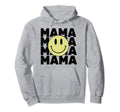 Mama Happy Smile Face 90S Aesthetic Hoodie - Custom Art Print for Adults - T-Shirt, Sweatshirt, Hoodie