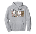 Preppy Baseball Mama Coquette Bow Game Day Hoodie - Trendy Graphic Unisex - T-Shirt, Sweatshirt, Hoodie