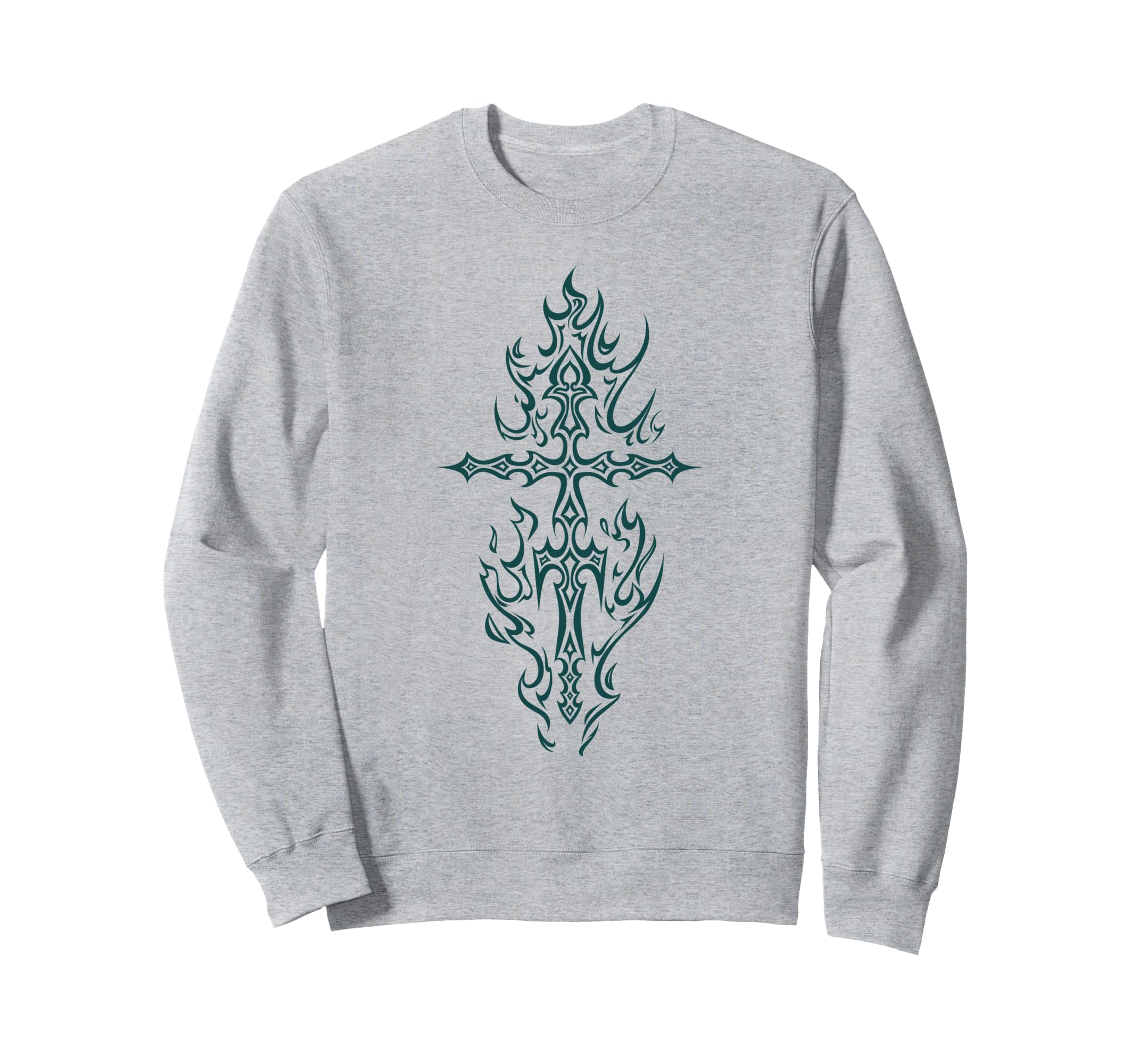 Alt Gothic Cross Y2K Trad Mall Goth Sweatshirt - Unique Graphic Men Women - T-Shirt, Sweatshirt, Hoodie