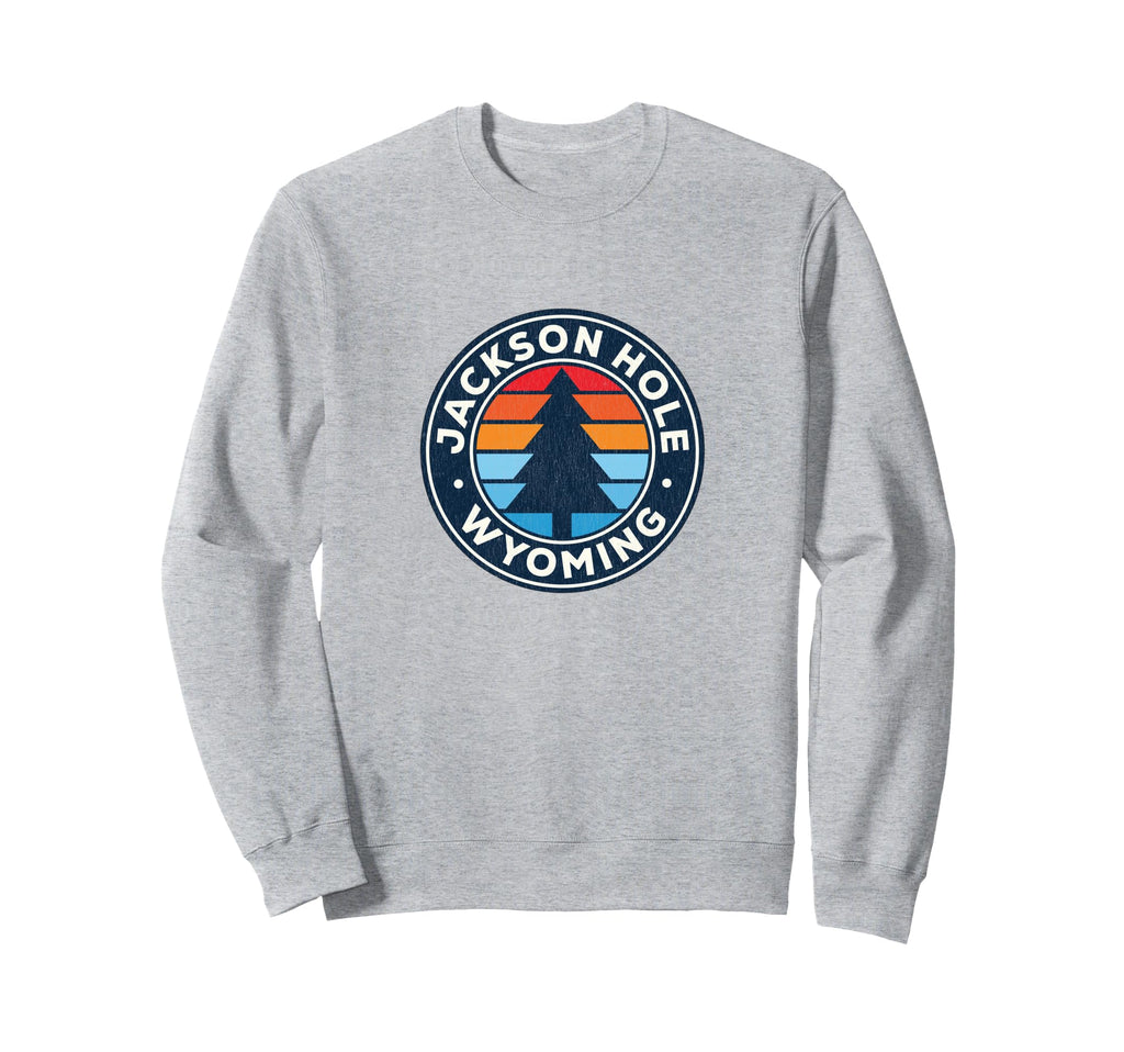 Jackson Hole Wyoming Wy 70S Sweatshirt - Fun Novelty Design Unisex - T-Shirt, Sweatshirt, Hoodie