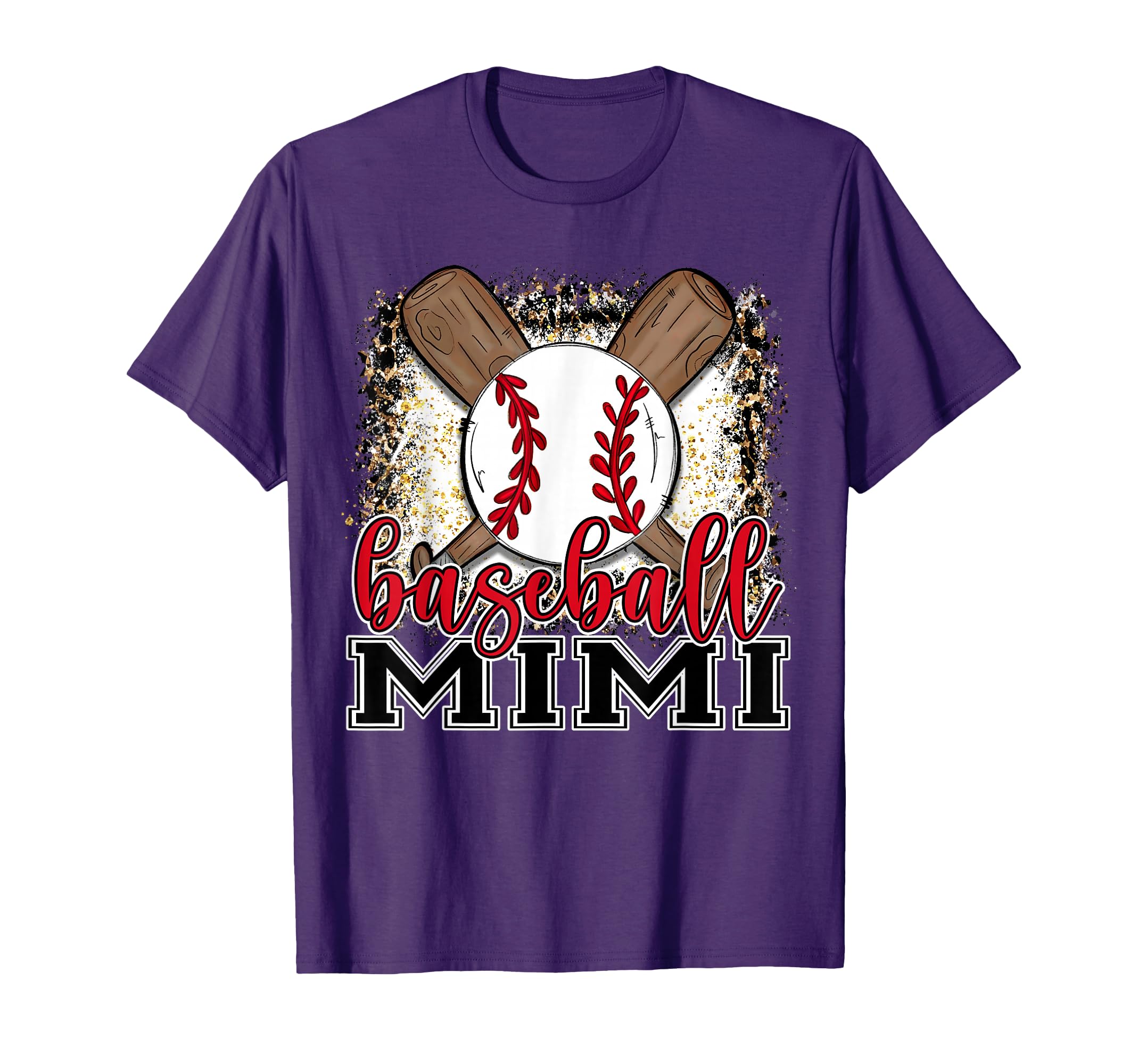 Baseball Mimi Leopard Baseball Lovers T-Shirt - Aesthetic Graphic Unisex - T-Shirt, Sweatshirt, Hoodie