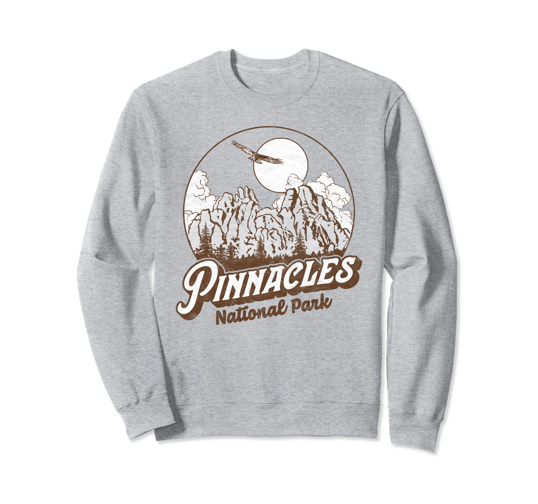 Pinnacles National Park California Sweatshirt - Minimalist Print Men Women - T-Shirt, Sweatshirt, Hoodie