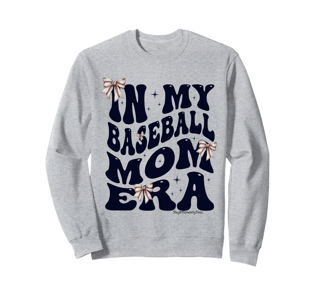 Coquette Baseball Bow Baseball Sweatshirt - Streetwear Style Unisex - T-Shirt, Sweatshirt, Hoodie