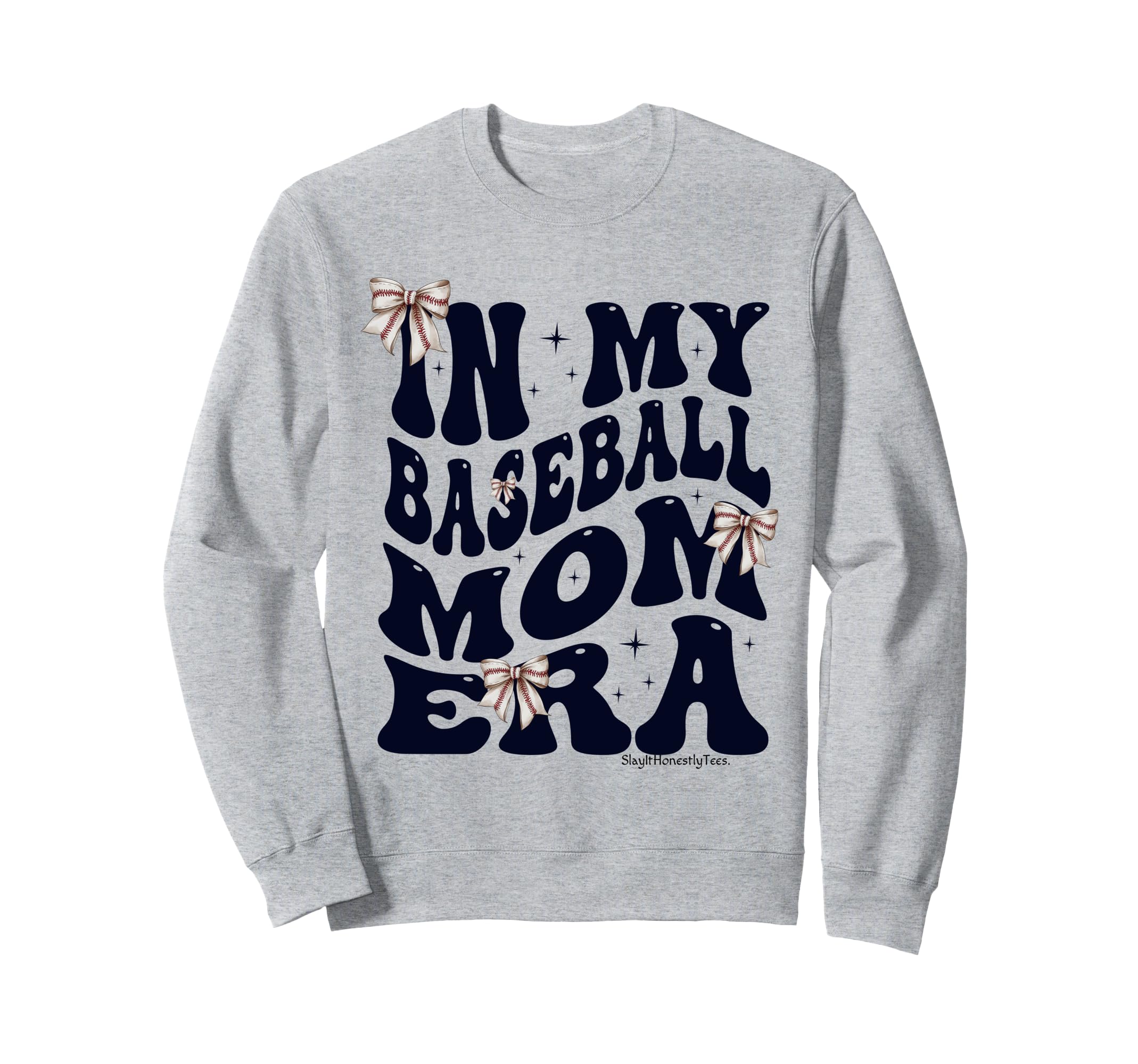 Coquette Baseball Bow Baseball Sweatshirt - Streetwear Style Unisex - T-Shirt, Sweatshirt, Hoodie