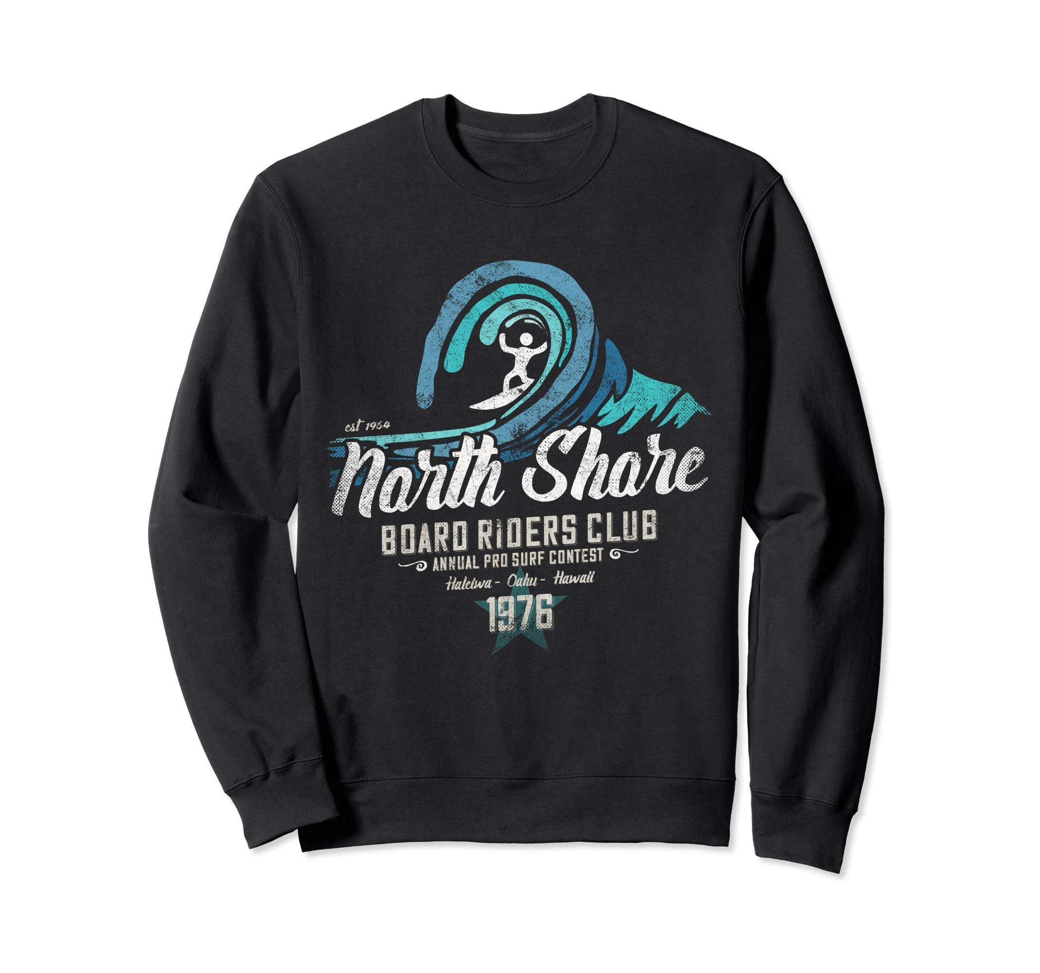 North Shore Board Riders Sweatshirt - Casual Everyday Wear for Adults - T-Shirt, Sweatshirt, Hoodie