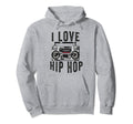 Hip Hop Old School 90S Rap 50Th Year Hoodie - Novelty Apparel for Adults - T-Shirt, Sweatshirt, Hoodie
